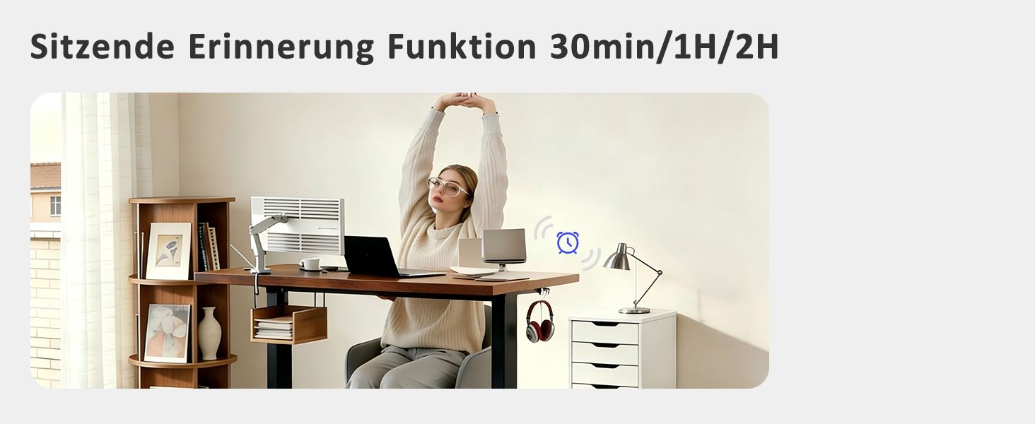 Регульований стіл Homall 200x80 см з USB-портом, електричний, з органайзером для кабелів, пам'ять налаштувань, комп'ютерний стіл