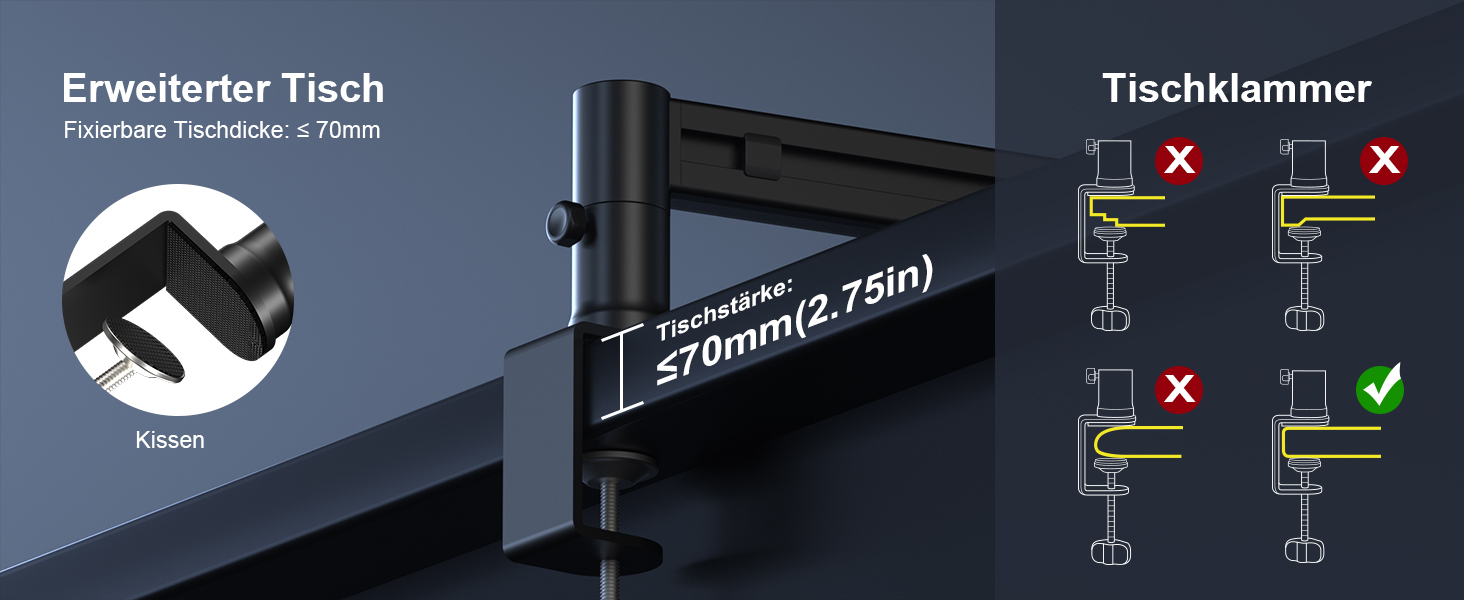 Мікрофонний стійкий тримач Aokeo AK-58i для HyperX, Elgato, Shure, Blue Yeti - кріплення для студійного запису