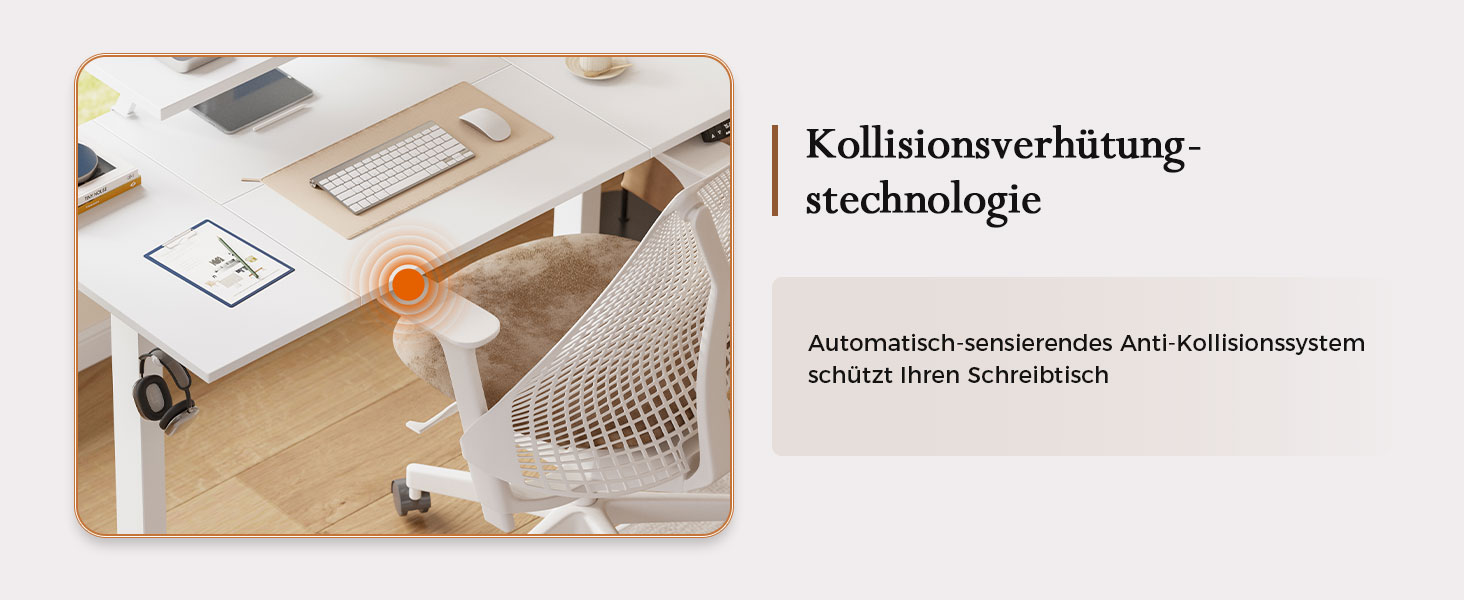 Регульований по висоті письмовий стіл Klicelor з LED-підсвіткою та розетками, 160x80 см, ігровий стіл для офісу з моніторною підставкою, чорний