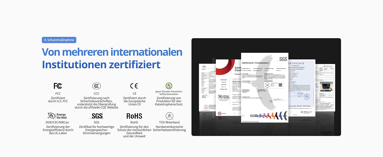 Портативна електростанція DJI Power 500: сонячний генератор 1000W, LiFePO4 512Wh, 4-in-1 зарядка, 23dB, для кемпінгу та резервного живлення