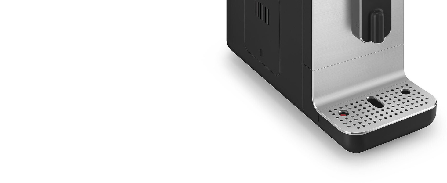 Еспресо-машина Smeg BCC11BLMEU з вбудованою кавомолкою, термоблоком, об'єм 1,4 л, чорна