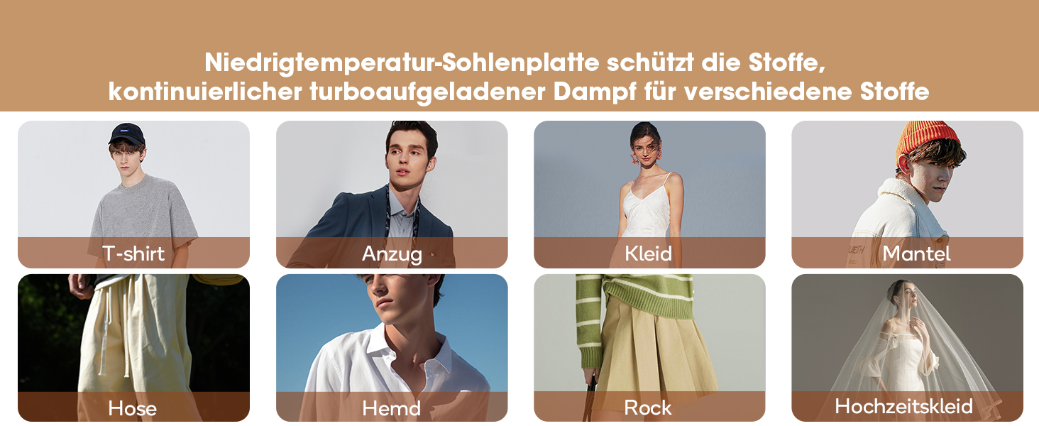 Праска для одягу Newbealer: компактна туристична праска, 1200W, 3 режими, швидкий нагрів 45с, зелено-золота