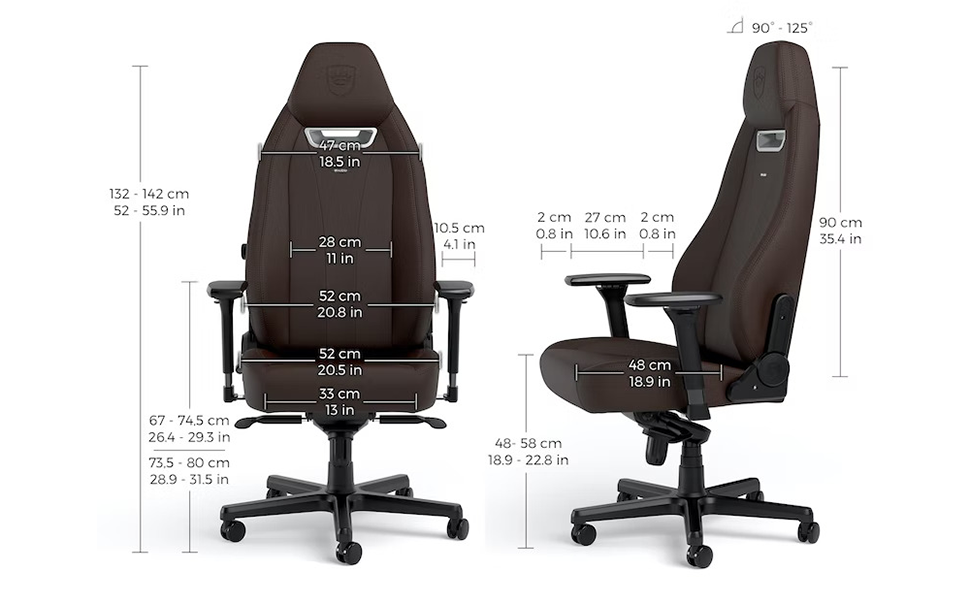 Крісла Legend TX Gaming Chair Anthracite - 150 кг - 4D Підлокітники - Штучна шкіра, Java Edition