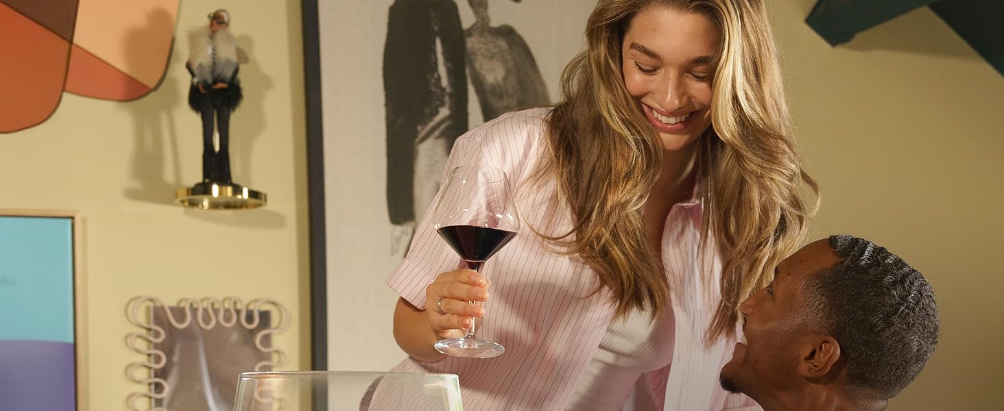 Бокали для червоного вина Stölzle Lausitz Revolution 6 шт, 490 мл - Кришталеві келихи для вина, міцні, для максимальної ароматизації