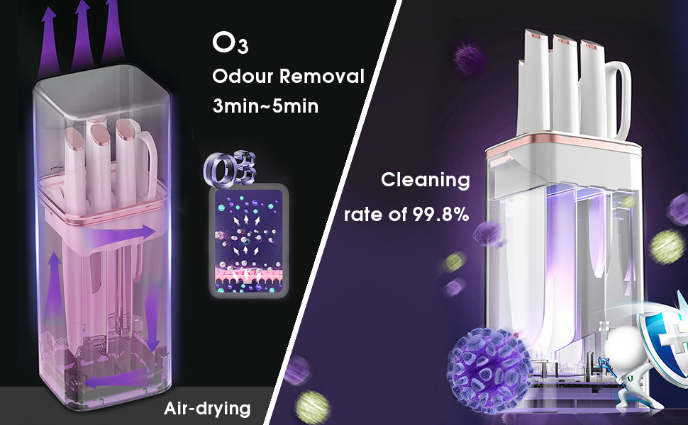 Набір ножів ZEEKMUSS: 6 ножів, точилка, кухові ножі з нержавіючої сталі, кухові ножі, кухорі ножиці, брусок для заточування, кухонні аксесуари, подарунок (чорний)