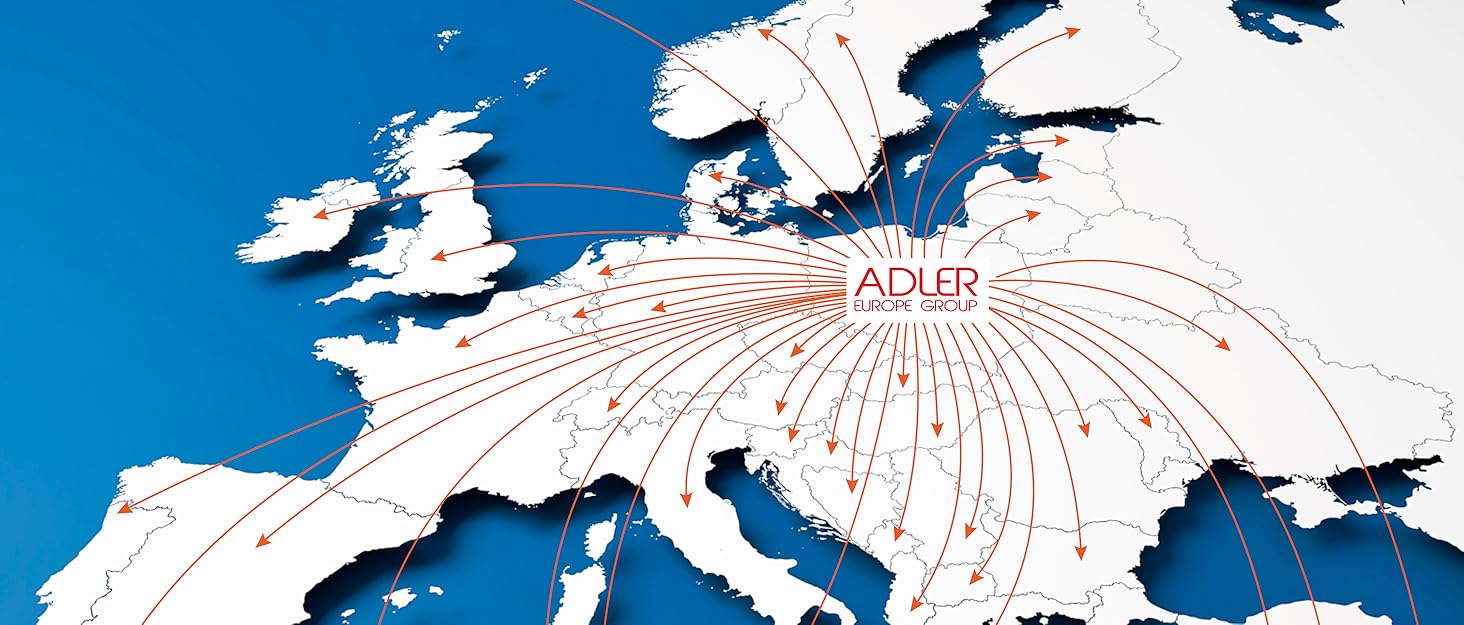 Парова праска Adler Europe AD 5038 потужністю 3000 Вт, функцією пожежної команди, захистом від вапняного нальоту, протикрапельним, самоочищенням, паровим ударом 80 г/хв, паровим прасуванням 45 г/хв, керамічною підошвою.