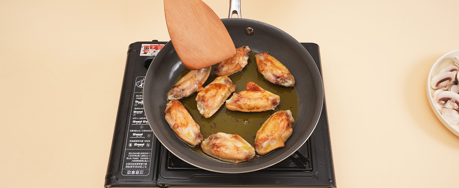 Набір каструль Cookersway: 20, 24, 28 см, керамічне покриття, без PTFE, PFOA, PFAs, для плити та духовки