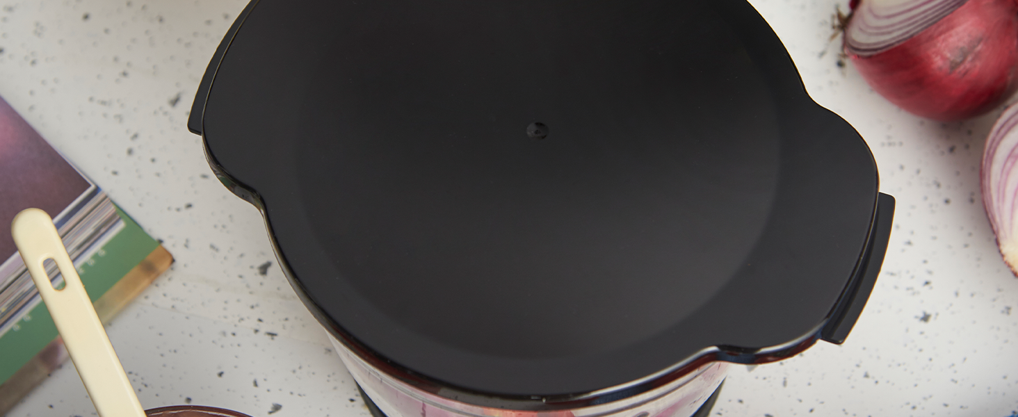 Кухонний комбайн Russell Hobbs 27131-56 Matte Charcoal 350W: подрібнювач для овочів, фруктів, м'яса, цибулі, 1л, нержавіюча сталь, 2 швидкості, миття в посудомийній машині