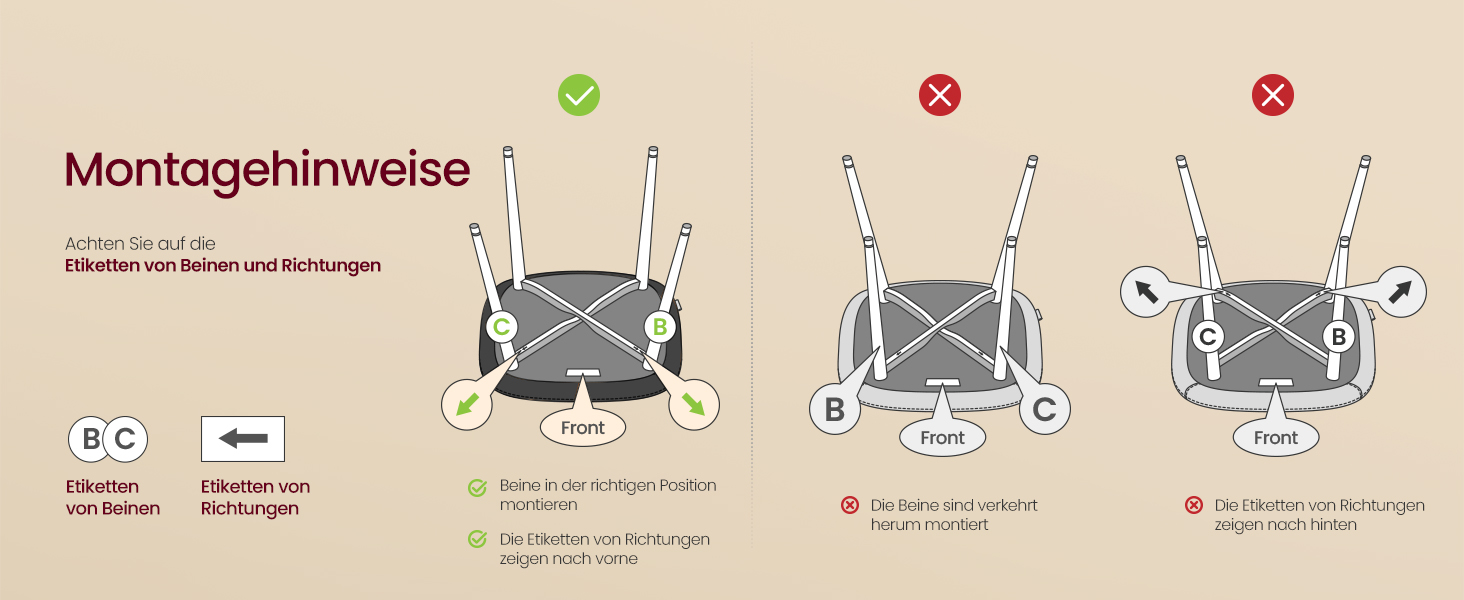 Набір з 2-х обідніх стільців VASAGLE, сірий, з м'яким сидінням, металеві ніжки, регульовані, з тканини Chenille, PU з малюнком, легкий у догляді