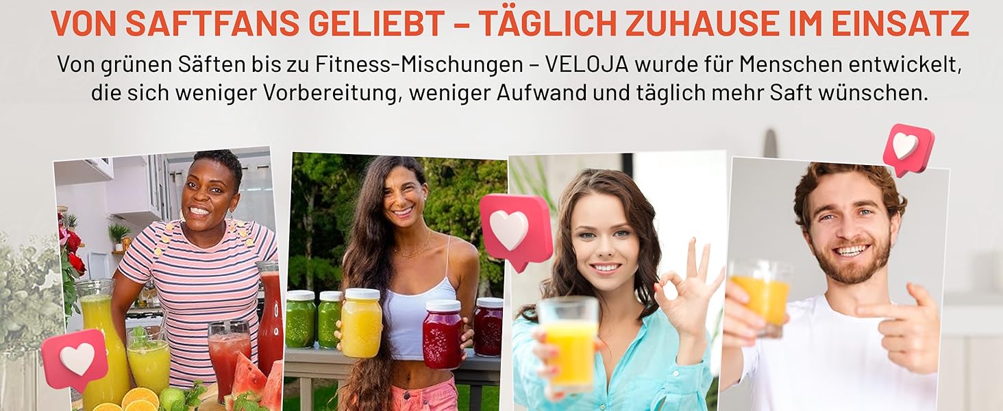 Професійний шнековий соковичавник Slow Juicer Pro для цілих фруктів та овочів – тиха робота, легке очищення, з рецептами