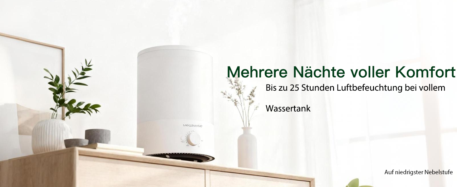 Набір з 2 ультразвукових зволожувачів повітря H1-XIT по 3.5Л, холодний туман, верхній залив води, безпротікання, для дитячої кімнати, спальні та вітальні, білий