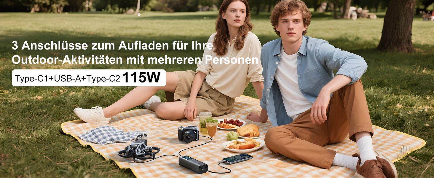 Power Bank AsperX 20000mAh, 165W, 2x USB-C (100W), для ноутбуків, iPhone, MacBook, Samsung, вбудований кабель 60см, TFT-дисплей