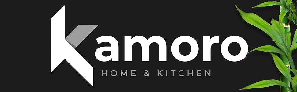 Органайзер для ящиків Kamoro з бамбука [4 шт. в наборі] - з фіксатором та захисними кінцями - Регульований органайзер для ящиків 44-56 см - Сірий