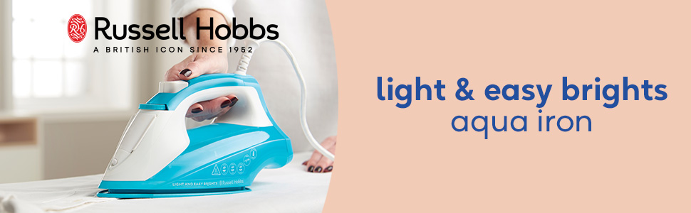 Парова праска Russell Hobbs 26482-56, 2400 Вт, керамічна підошва, з функцією вертикального відпарювання та системою антикальцін