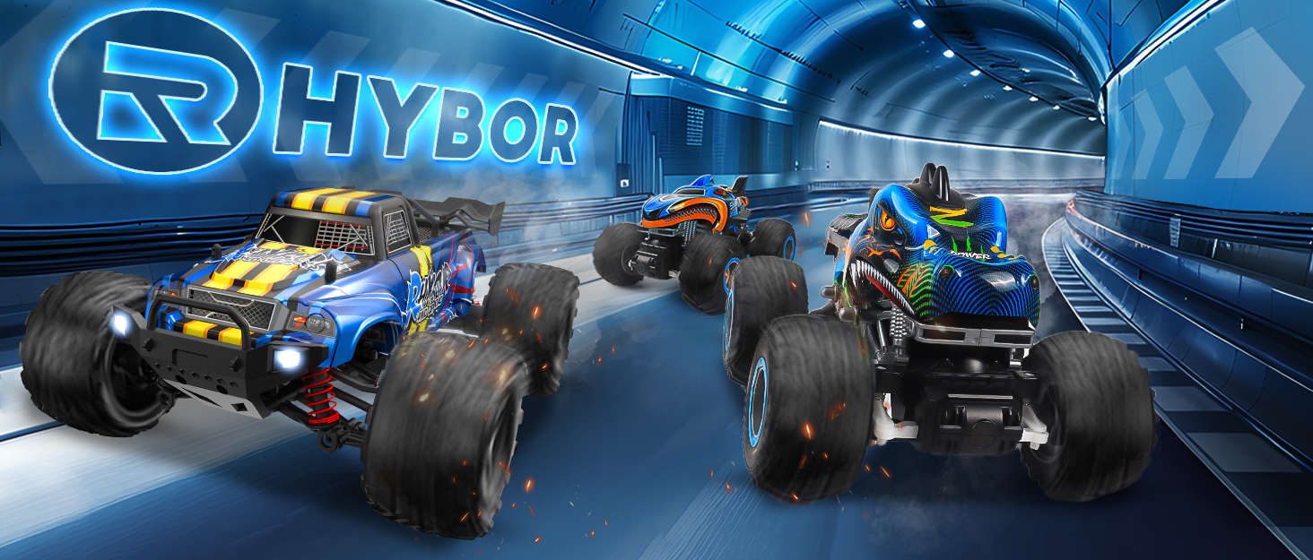 Радіокерований позашляховик Monstertruck 1:16 4WD 40 км/год для дітей та дорослих 8+