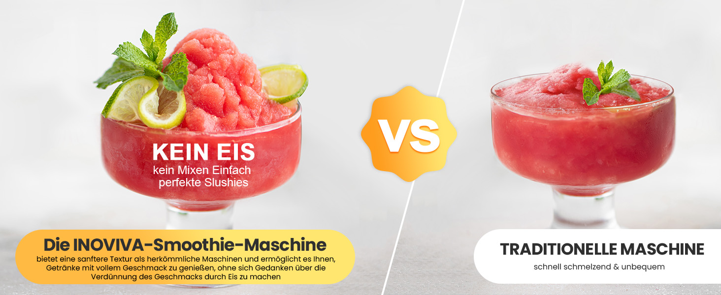 Машина для смузі та коктейлів 2л з самоочищенням, без льоду, 5 програм, для дому (2025)