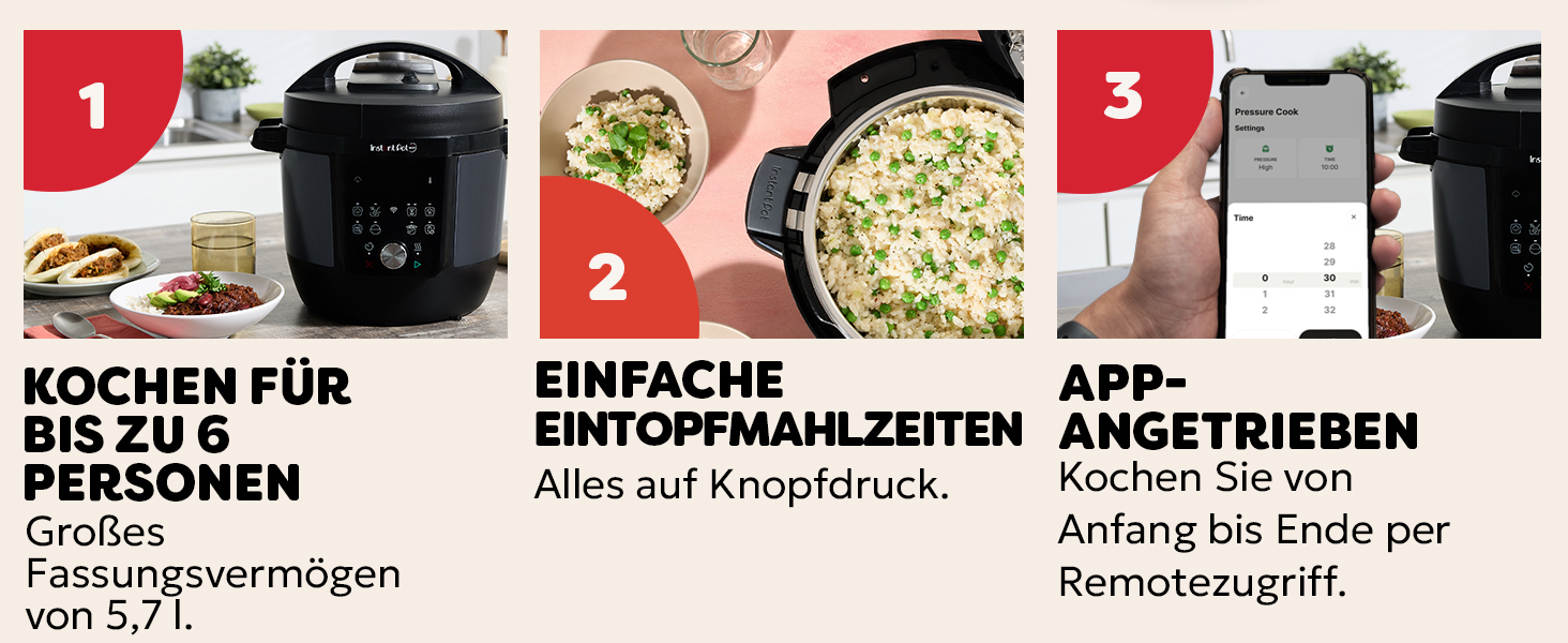 Instant Pot Plus 9-в-1: Мультиварка з Wi-Fi, 5.7 л, нержавіюча сталь