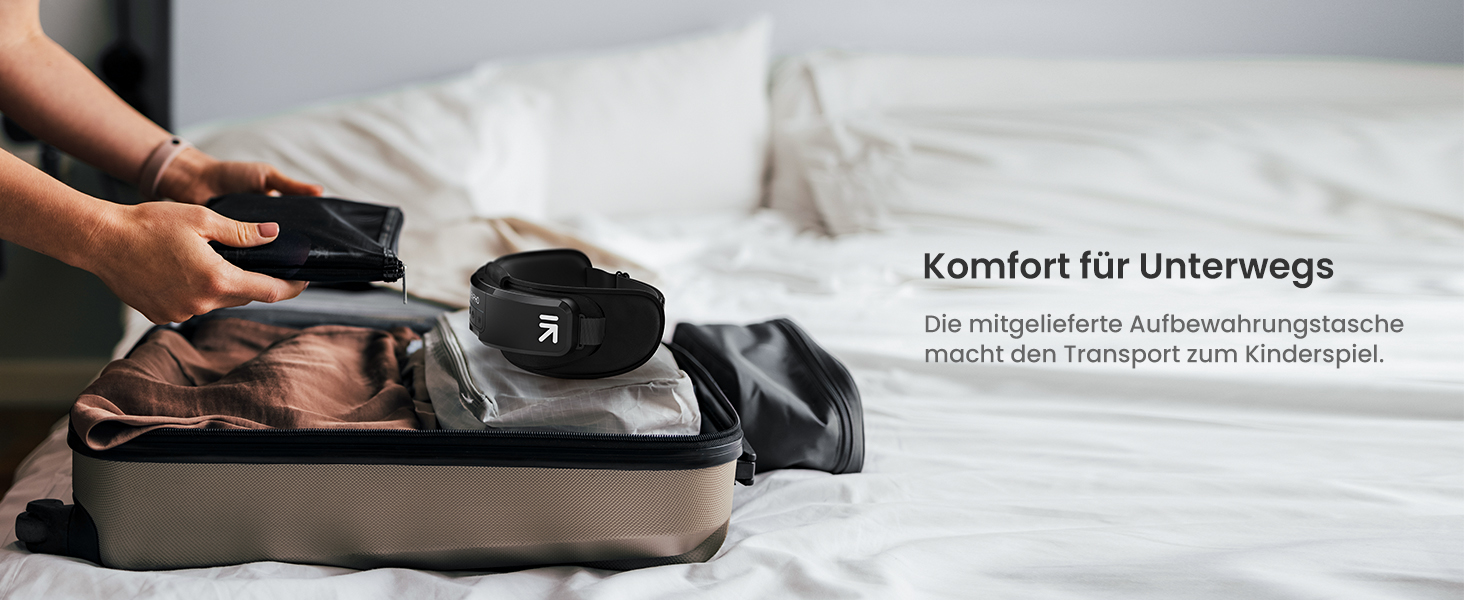 Масажер для очей RENPHO Eyeris 1 з підігрівом, вібрацією та Bluetooth, акумуляторний, для сухих очей, чорний