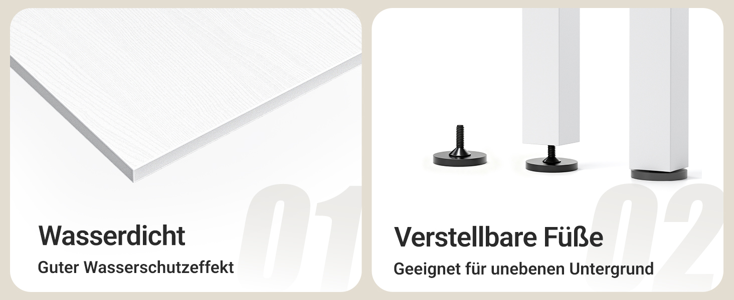 Компактний письмовий стіл Claiks з 3 ящиками, 100x60 см. Комп'ютерний стіл з розетками та USB-портами для дому та офісу