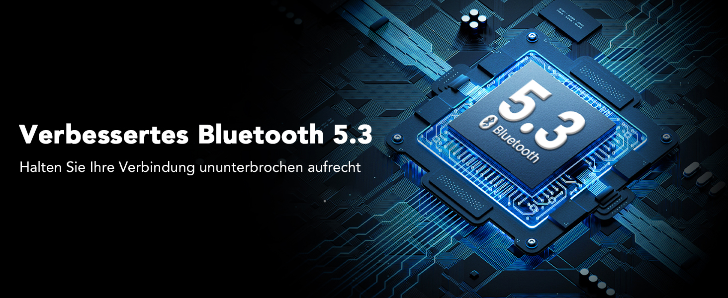 Спортивні навушники Bluetooth 5.3, мікрофон ENC, 60HD HiFi, LED, водонепроникність IP7, вушні гачки (чорні)