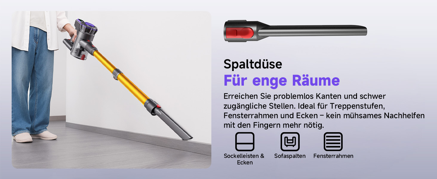 Бездротовий акумуляторний пилосос MONSGA з великою потужністю 45000Pa, до 50 хвилин роботи, дисплеєм, антизаплутана насадка, самостійна парковка, настінна зарядка, 8-шарова фільтрація, безщітковий двигун, для твердих поверхонь, килимів, шерсті тварин та авто.