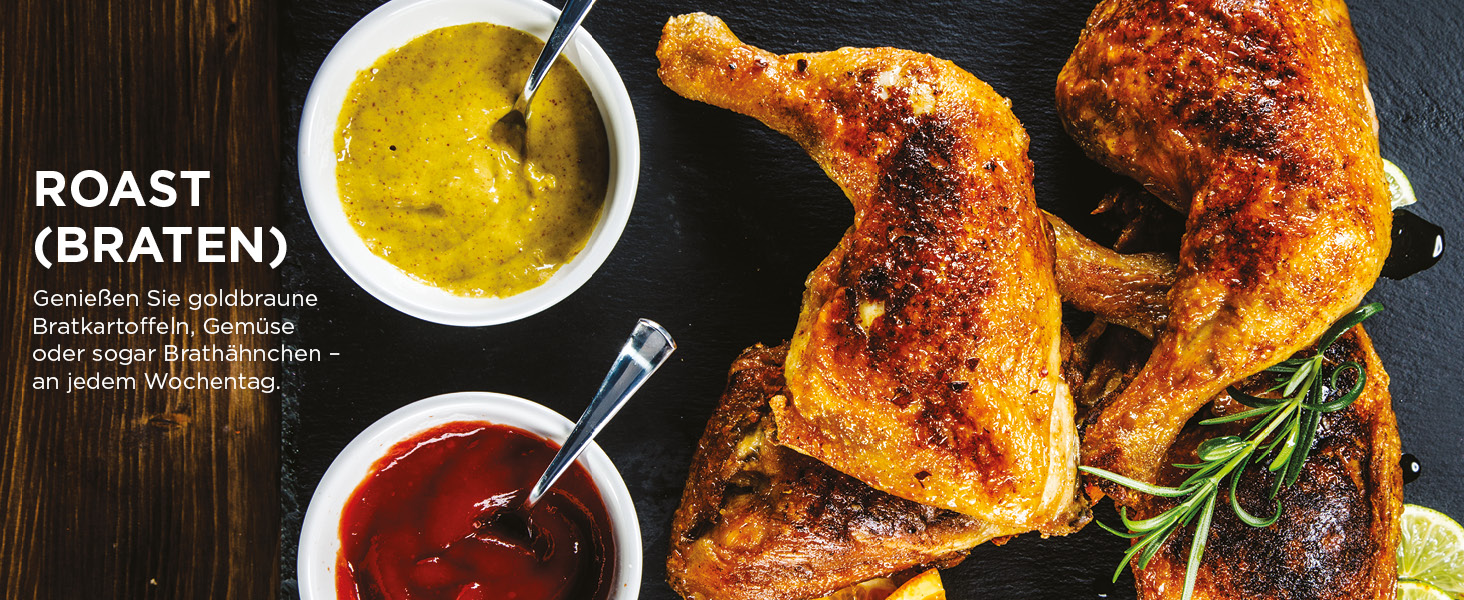 Фритюрниця повітряна Ninja Foodi Dual Zone AF200EU, 7.6 л, 4-в-1, чорна, з 2 зонами, антипригарне покриття