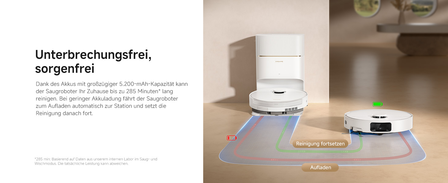 Робот-пилосос Dreame D20 Pro Plus: потужність 13000 Па, DuoBrush для шерсті тварин, очищення кутів, самостійна очистка, уникнення перешкод (LDS-навігація, лазер), суха та волога прибирання, для твердих підлог та килимів, акумулятор 5200 мАг