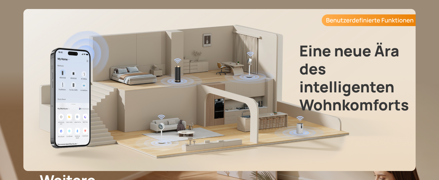 Електричний обігрівач Dreo Solaris Slim H3 з PTC-керамічним нагрівом, Wi-Fi, 3 режими, 3 швидкості, 12-годинний таймер, пульт дистанційного керування, захист від перегріву та перекидання