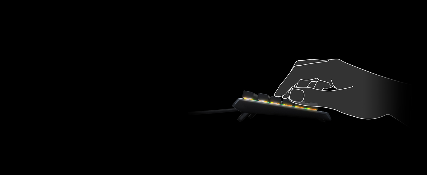 Клавіатура SteelSeries Apex 3 TKL для ігор – RGB, компактний TKL, 8 зон RGB-підсвічування, стійка до води та пилу, тихі ігрові клавіші, DE Layout QWERTZ, чорний колір