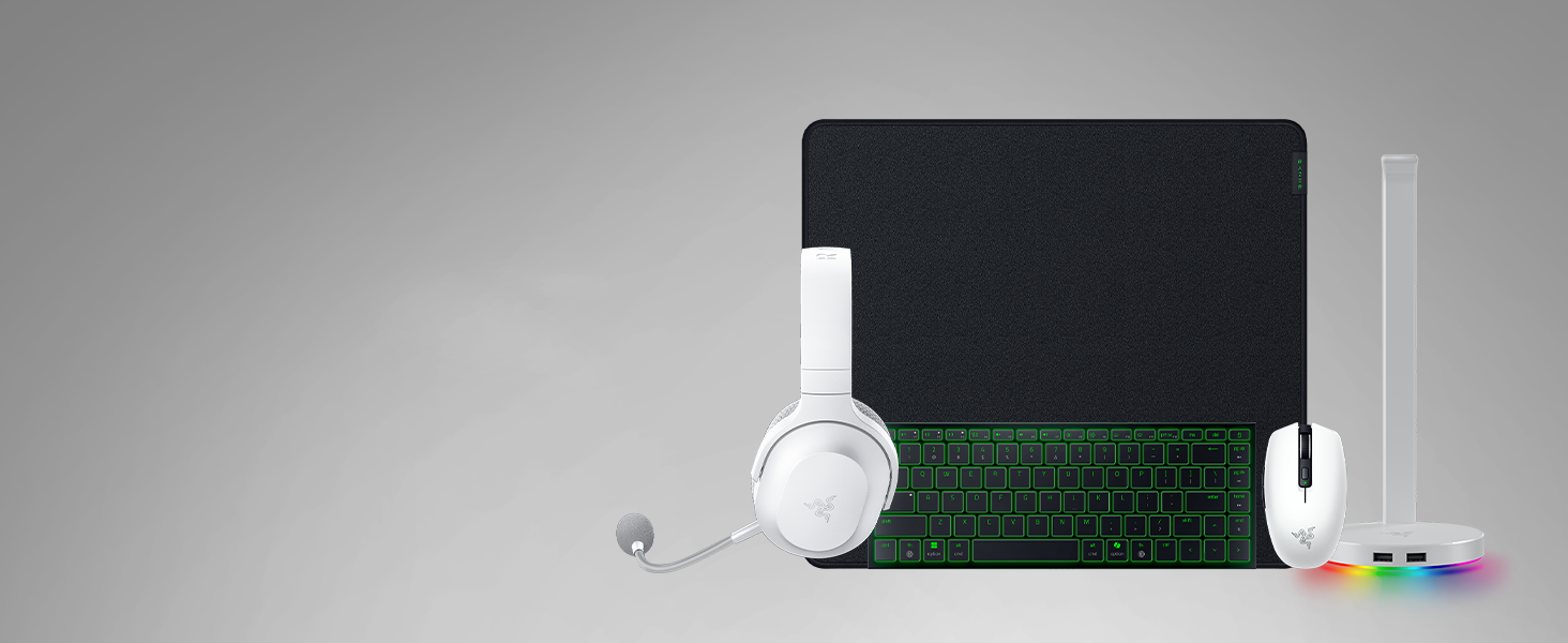 Ігрова бездротова миша Razer Orochi V2 HyperSpeed та Bluetooth, оптичний сенсор 18K DPI, 60 г, біла