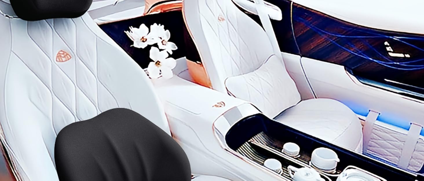 Подушка для ванни з піни memory foam, антиковзка, для шиї та спини, 4D вентиляція, 6 присосок, сіро-метеликовий колір