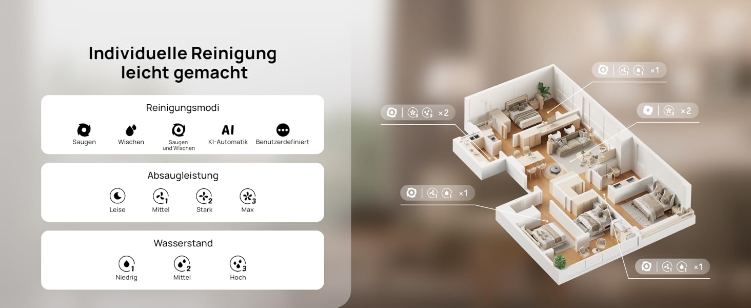 Робот-пилосос 3i P10 Ultra S з вологою ганчіркою, станція самостійного очищення, 18000 Па, для прибирання кутів, миття та сушіння, самостійне очищення та заправка, знімний моп, чорний