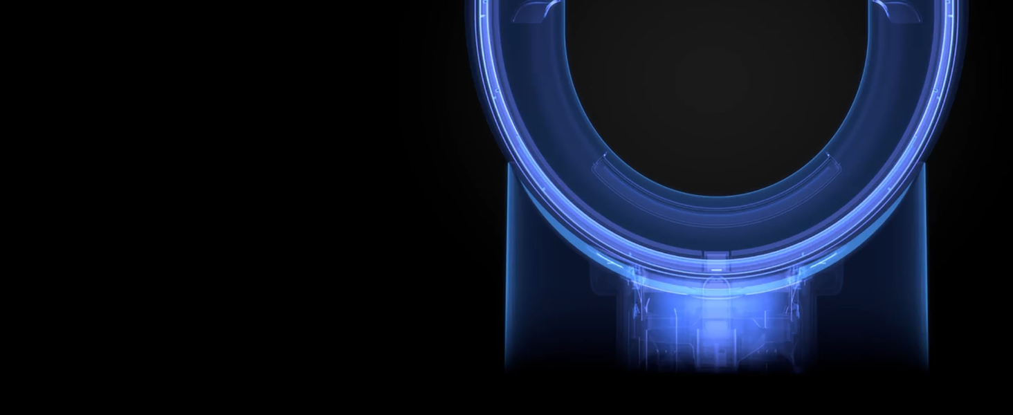 Вентилятор без лопатей Dyson Cool AM07: Потужний, тихий, з пультом та обертанням 70°