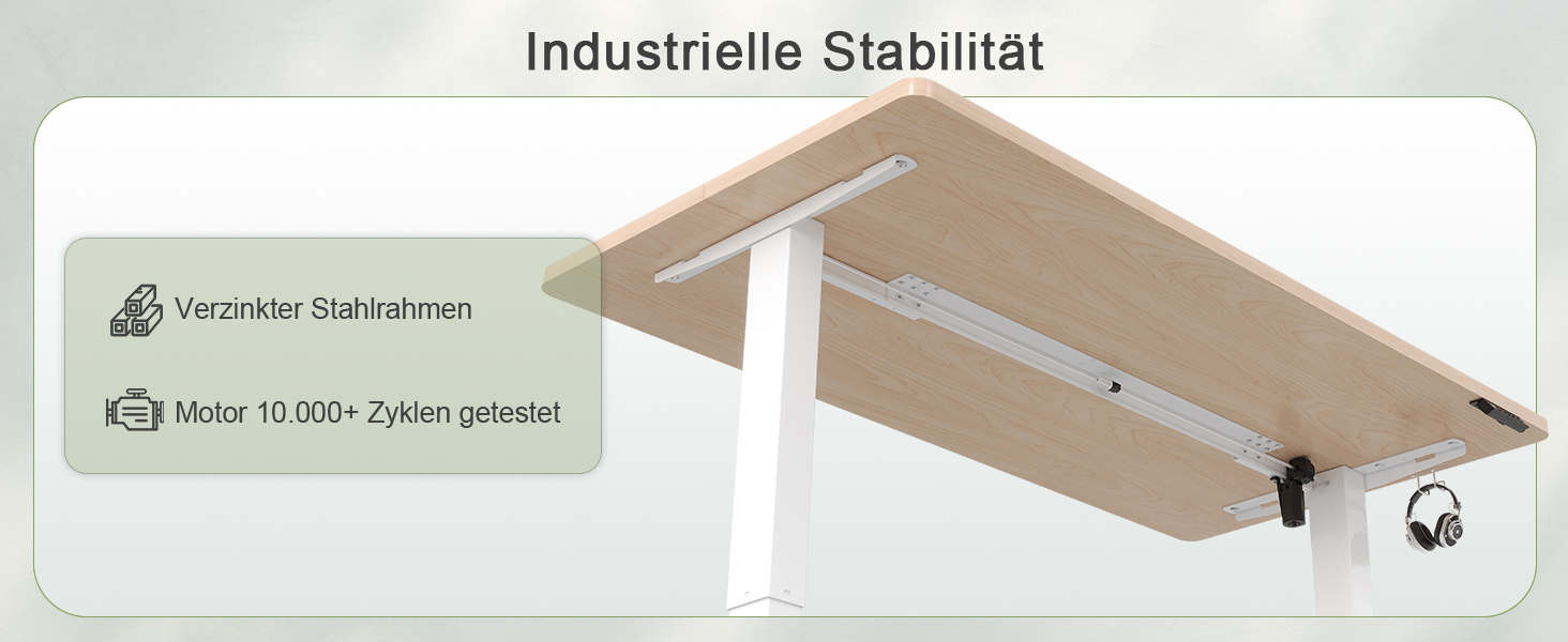 Електричний регульований стіл JUMMICO 80x60 см з USB-портом - ергономічний стіл для роботи та навчання