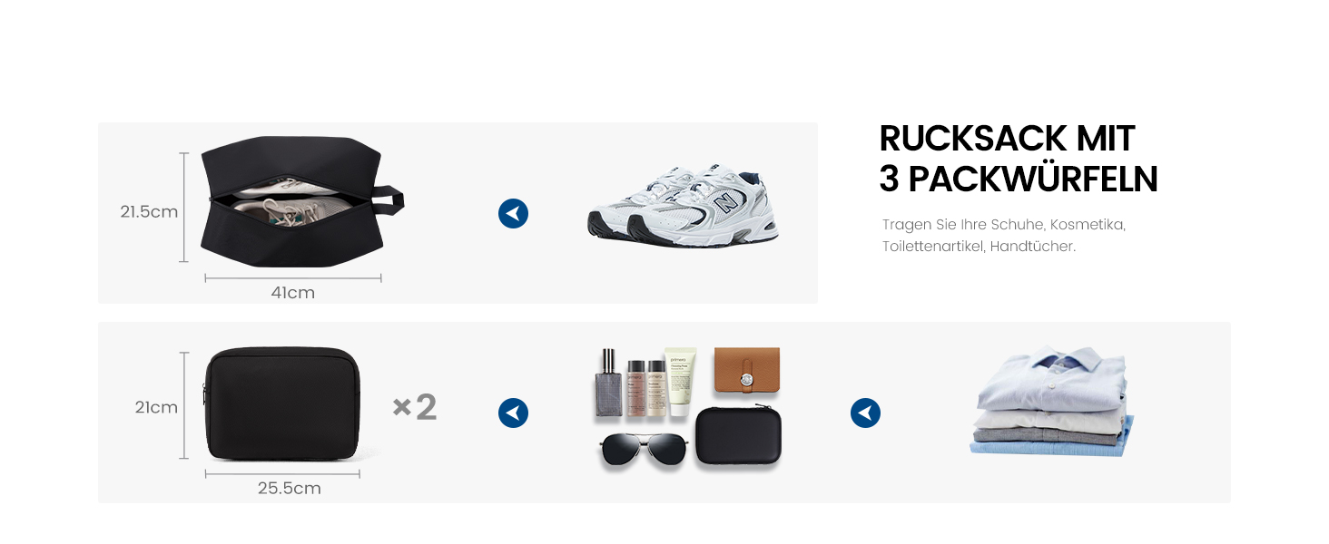 LOVEVOOK Рюкзак ручної поклажі, 18 дюймів, великий, для подорожей, авіакомпаній, чоловічий/жіночий, з відділенням для ноутбука, чорний