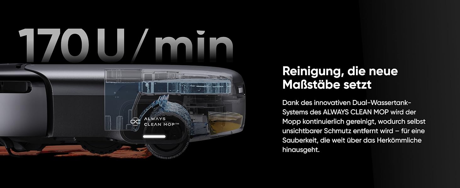 Робот-пилосос eufy L60 з базою самостійного очищення, потужність 5000Pa, захист від намотування волосся, 60 днів без випорожнення, iPath лазерна навігація (відновлений) (S1 Pro)