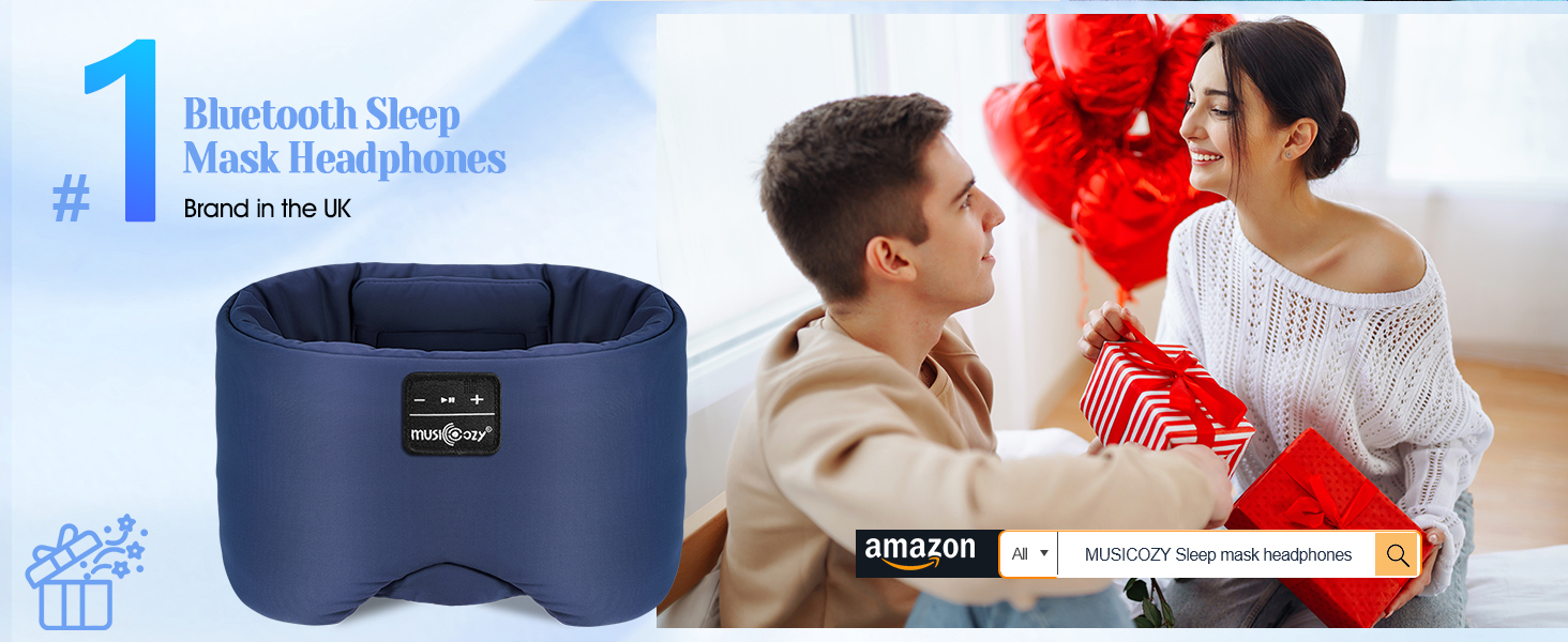 Маска для сну з Bluetooth-навушниками, 100% затемнення, шовкова тканина, для чоловіків та жінок, м'які навушники, Bluetooth-маска для сну, подорожей, блакитний колір