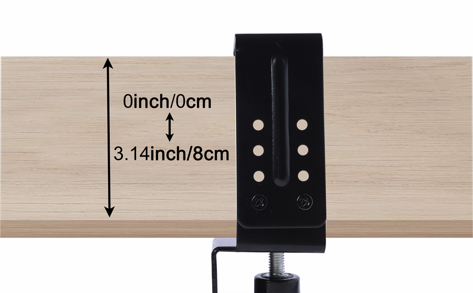 Кріплення для клавіатури BigTron з клемою, чорний колір, нове дизайну