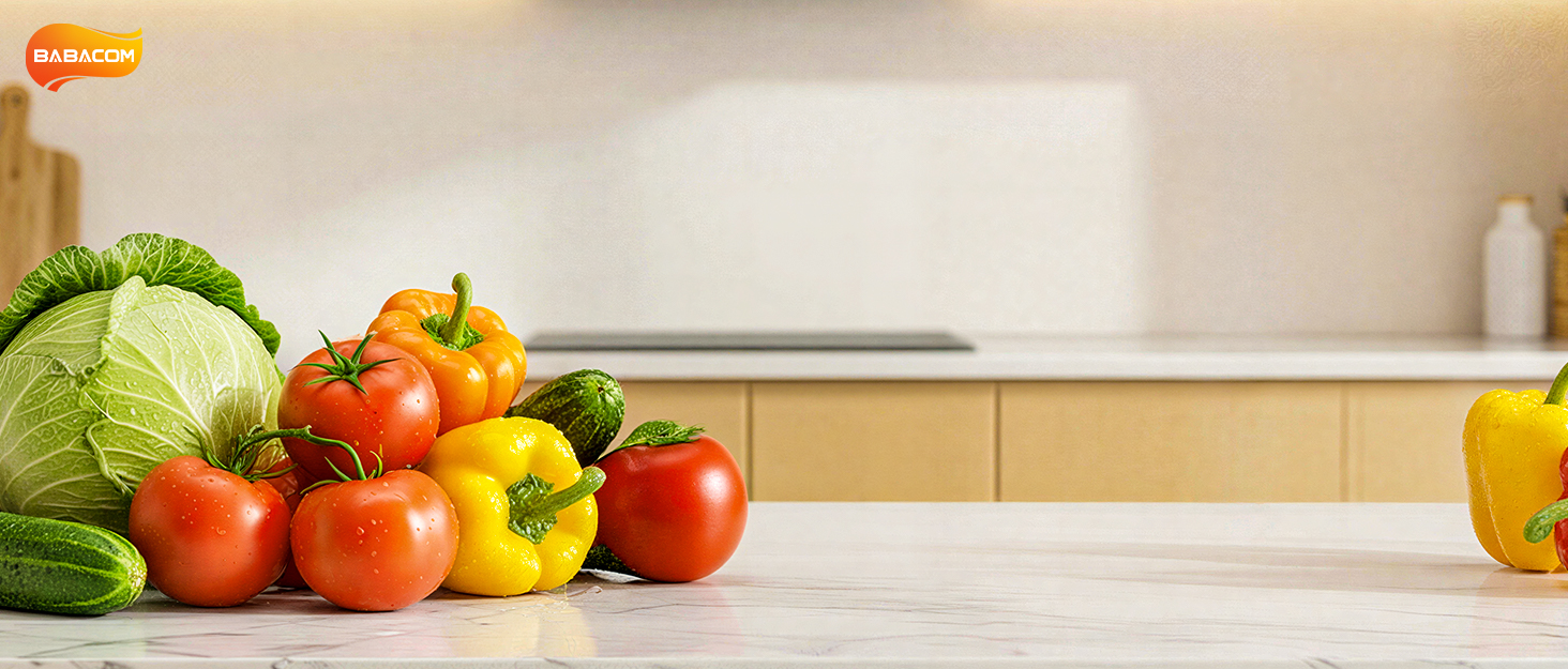 Вакууматор Babacom портативний з резервуаром для води, потужність 60кПа, автоматичний вакуумний пакувальник з пульс-функцією для делікатних продуктів, 20 багаторазових пакетів у комплекті