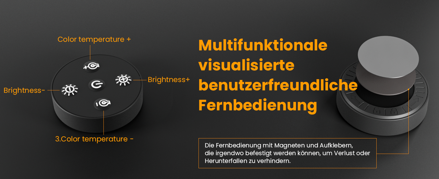 Моніторна лампа з пультом дистанційного керування, захист очей, регулювання яскравості та колірної температури, USB-лампа для монітора, ігровий офіс, дім