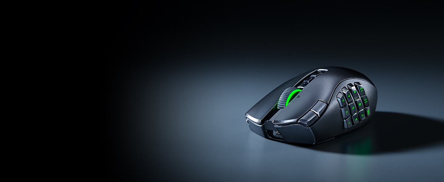 Бездротова ігрова миша Razer Naga V3 Pro для MMO з мінливими бічними панелями, оптичним сенсором Focus Pro 50K та перемикачами Gen-4