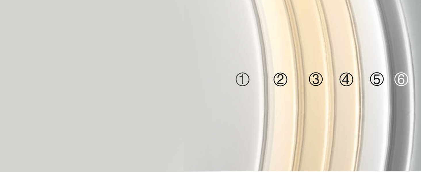 Дзеркало для ванної кімнати овальне з підсвічуванням 75x45 см, LED, сенсорне керування, зміна кольору світла (тепле/холодне/нейтральне)