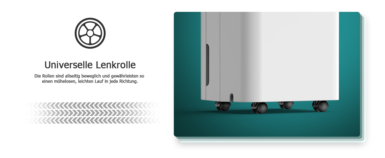 Електричний осушувач повітря 12л/24г з сенсорним керуванням, 3-кольоровим дисплеєм та таймером, для дому та швидкого сушіння білизни, ванної кімнати, підвалу, білий