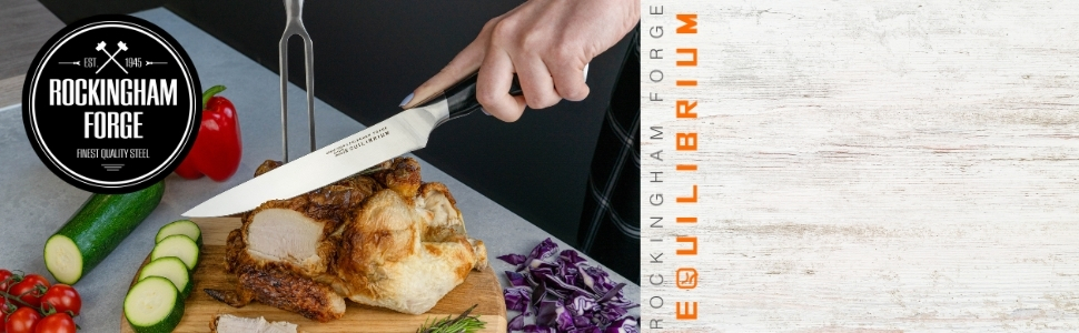 Набір ножів Rockingham Forge Equilibrium з нержавіючої сталі, 6 предметів