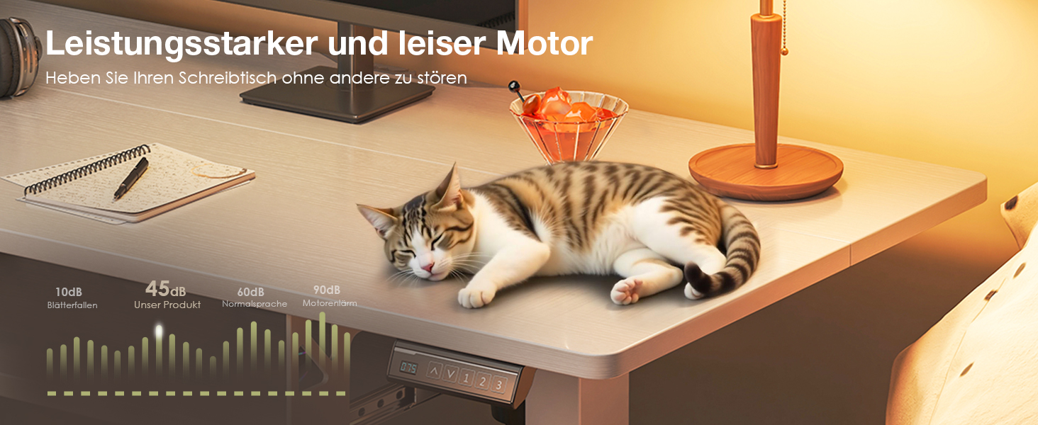 Електричний регульований стіл OffiGo 100x50 см з підставкою для клавіатури, 3 функції пам'яті, білий | Стіл для роботи та навчання