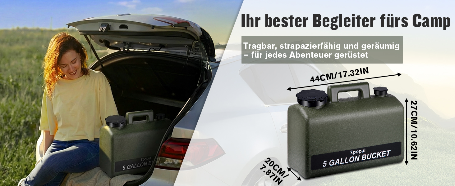Портативна душова кабіна для кемпінгу з акумулятором 10000mAh та 20л баком, комплект для відпочинку на природі, саду, автомийки та тварин