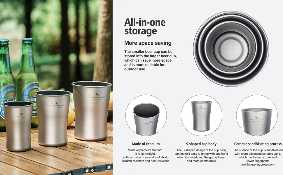 Металевий термопоїльник iBasingo 600мл: кемпінг, пікнік, подорожі - легкий, стійкий, для напоїв