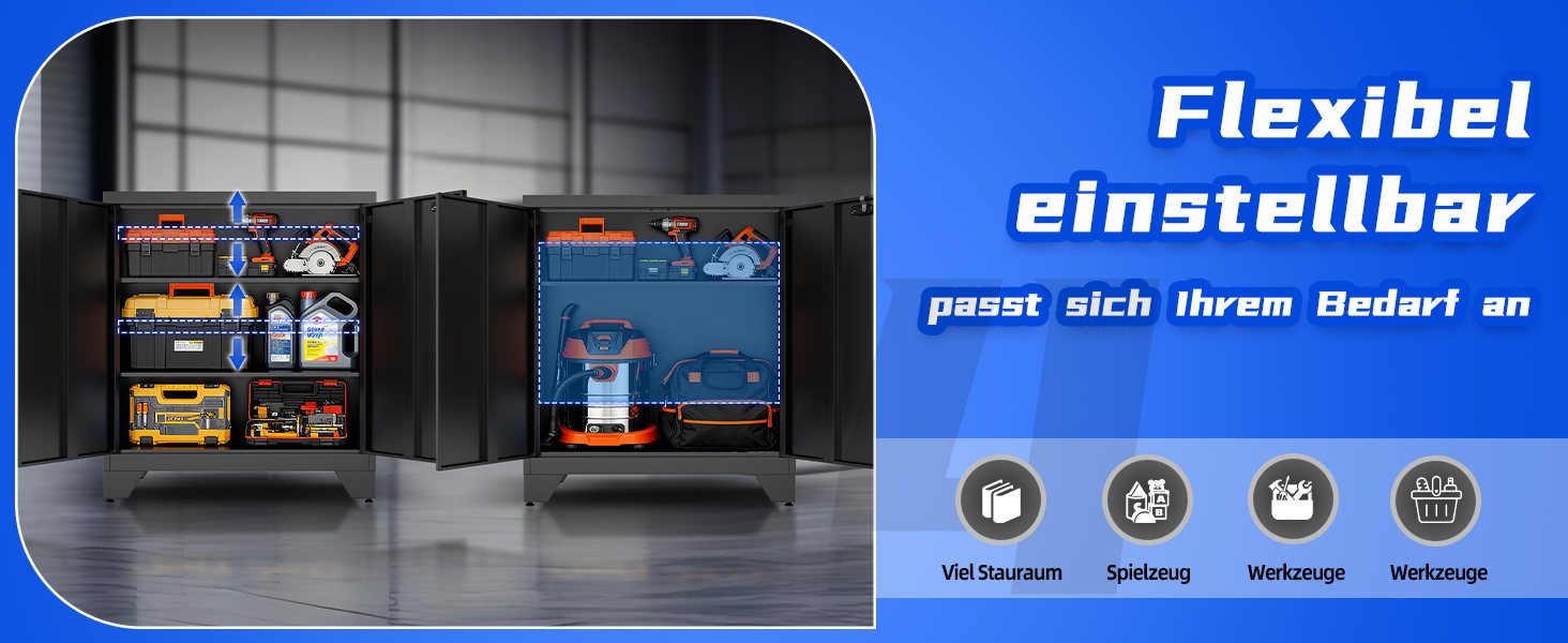 Металевий шафа-сейф для документів, 90x80x40 см, білий (чорний) - з полицями та комбінаційним замком