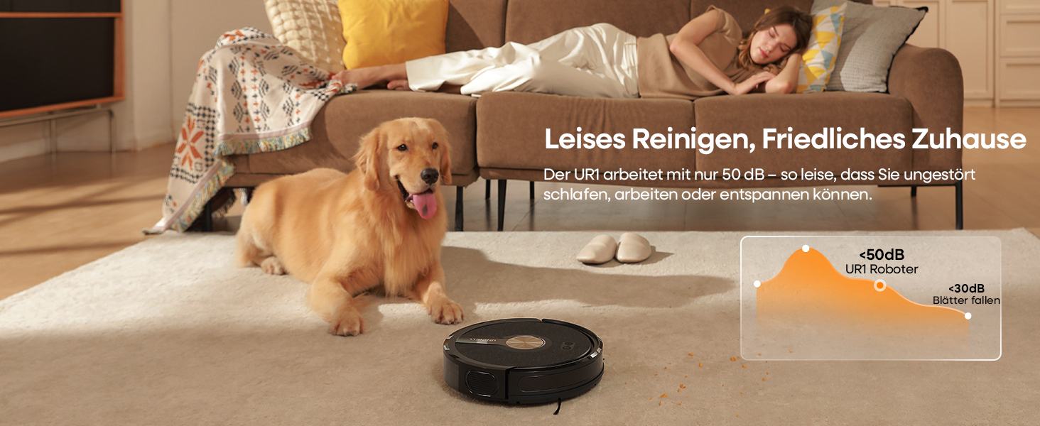 Робот-пилосос з функцією миття 5000Pa, 3-в-1 з часом роботи 180 хвилин, для прибирання шерсті тварин та килимів, з керуванням через додаток, чорний