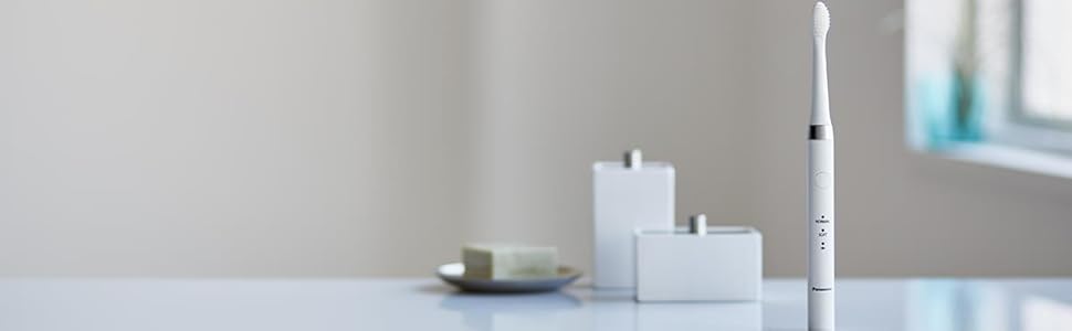 Звукова зубна щітка Panasonic EW-DM81-K503: електрична, з двома насадками, чорна